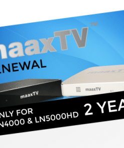 MAAXTV 2 Year Renewal PIN LN4000 LN5000HD