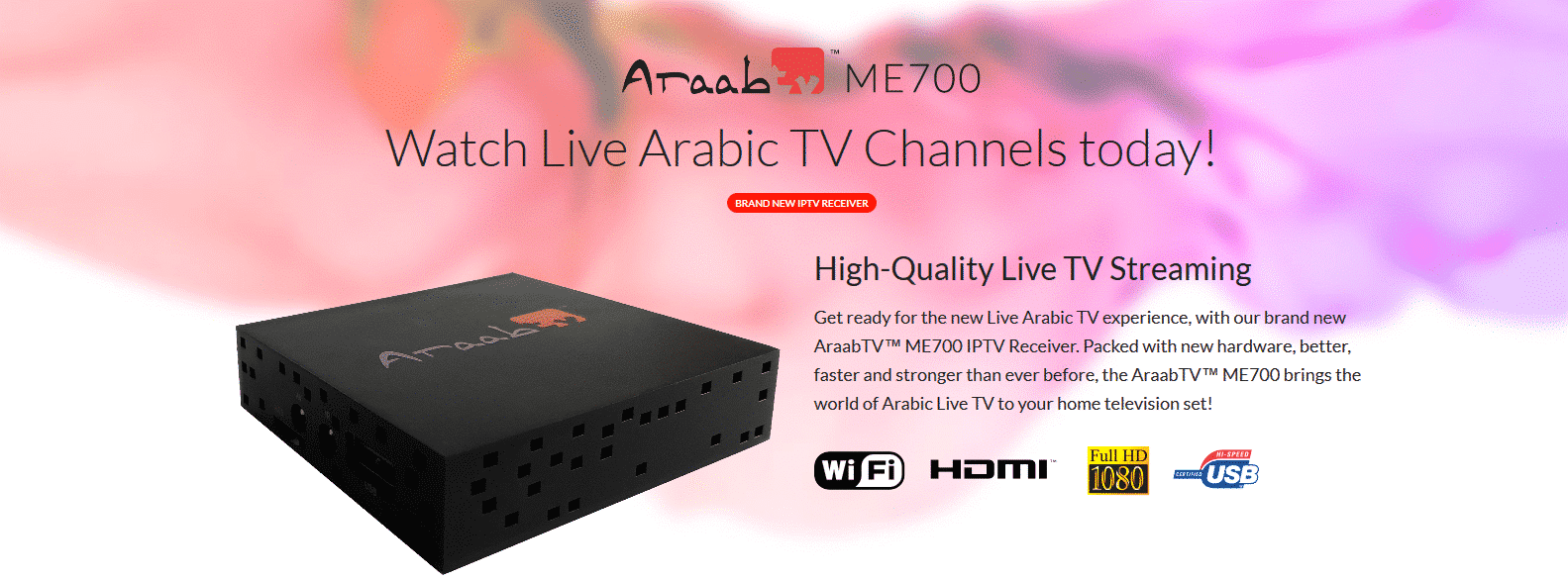 ARAABTV WITH 2 YEARS SERVICE