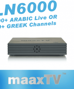 GlobeTV.com.au - MAAXTV LN6000 with 3 Years ARABIC or GREEK